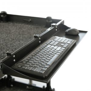 Keyboard shelf with 3x quick clamps - Image 3